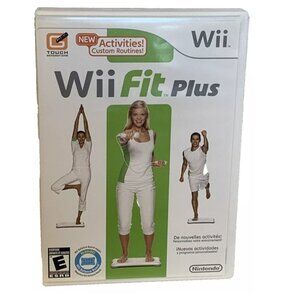 Wii Fit Plus (Wii, 2009) - Exercise Fitness Plus Fun Rated E G Touch Generation